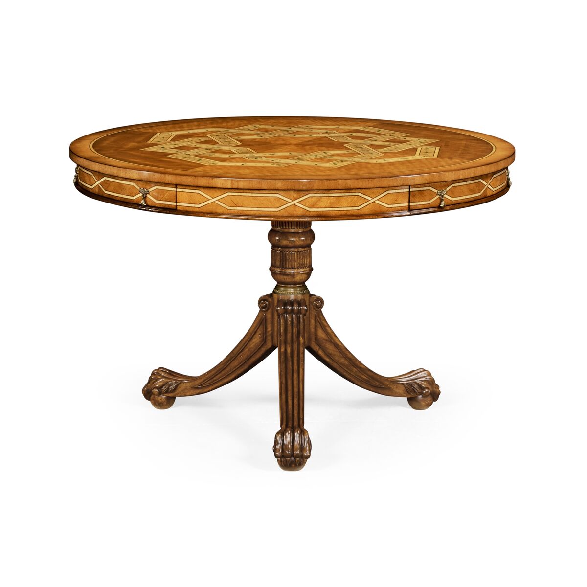 Ball & Claw Centre Table (Satinwood) ( 492151-SAL )