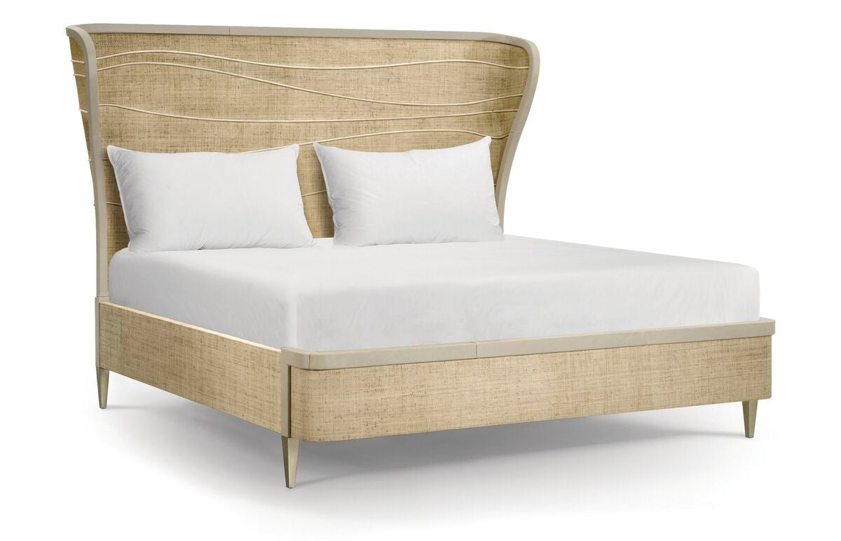 Seiche Woven Wing Wave Bed King
