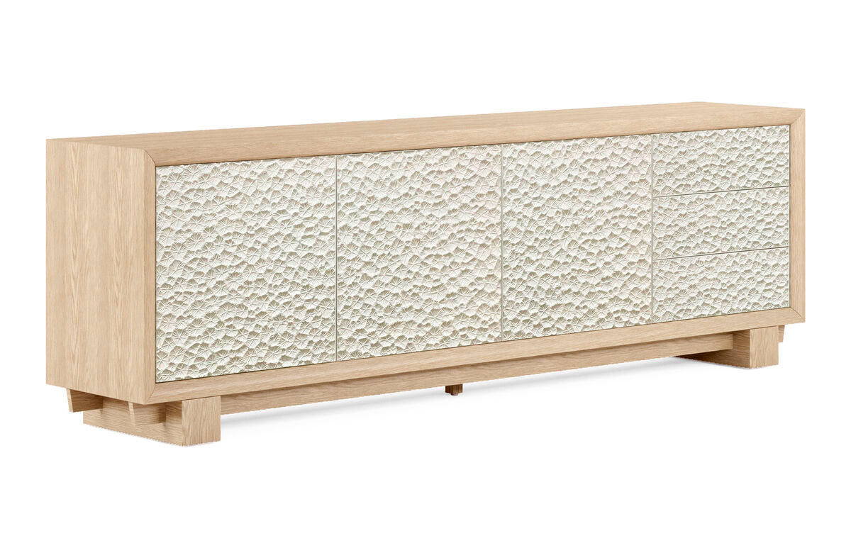 Pelagic Cast Metal Entertainment Console