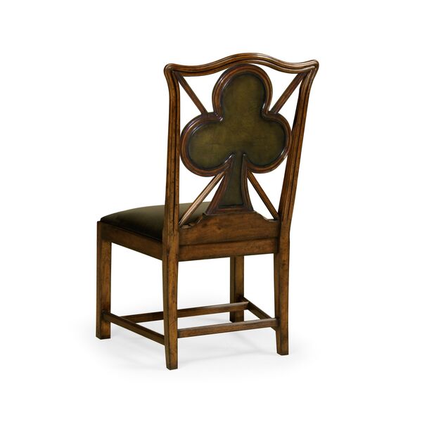 Playing Card "Club" Side Chair