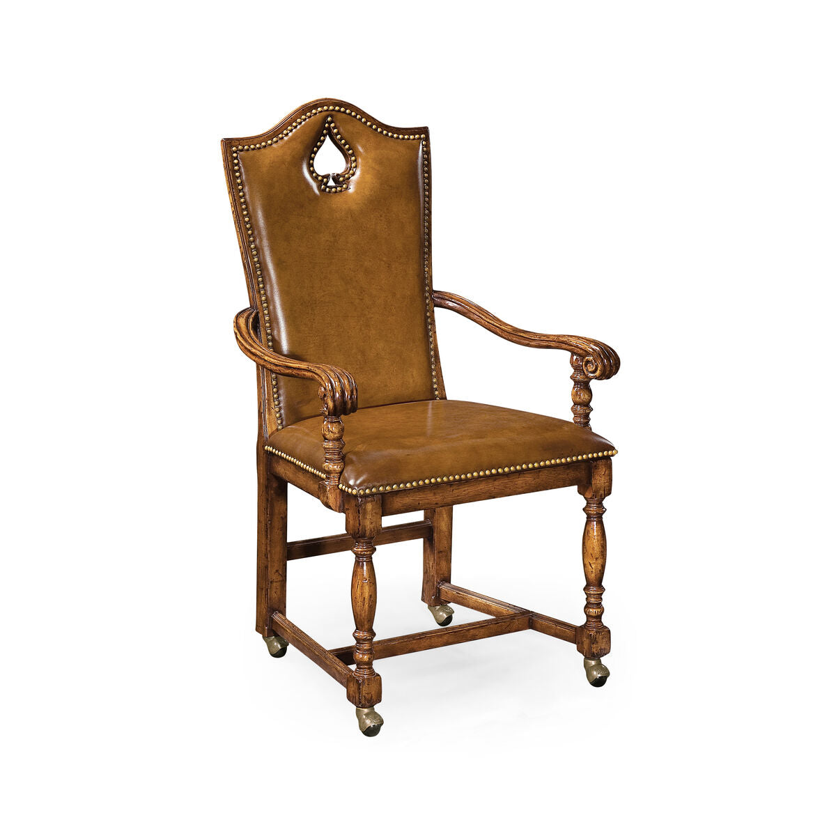 H.Back Play card "Spade" armchair ( 493389-AC-WAL-L002 )