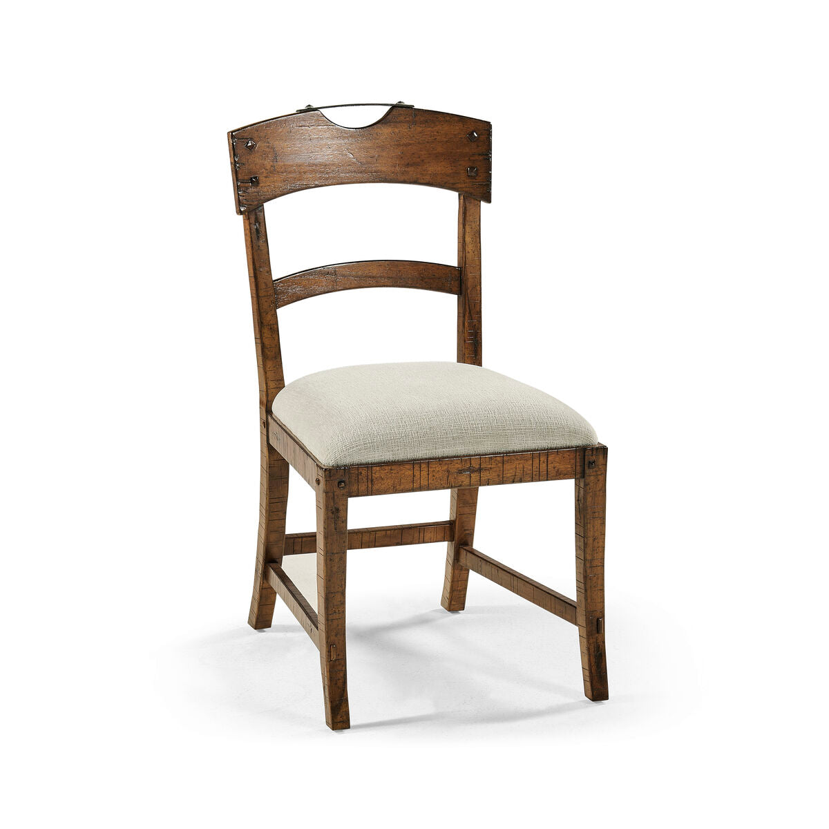 Casual Planked Dining Side Chair ( 491076-SC-CFW-F400 )
