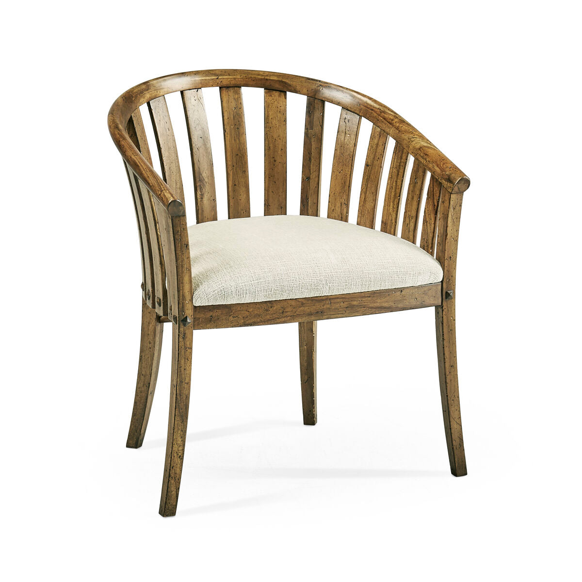 Casual Tub Upholstered Arm Chair ( 491047-AC-DTM-F400 )