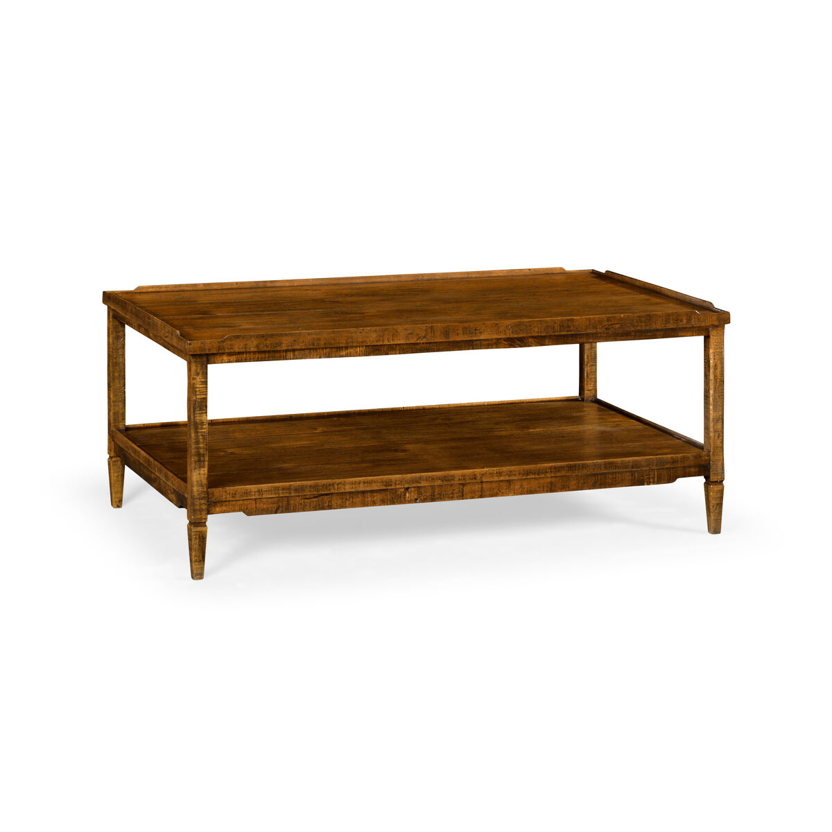 Casual Distressed Coffee Table ( 491021-CFW )