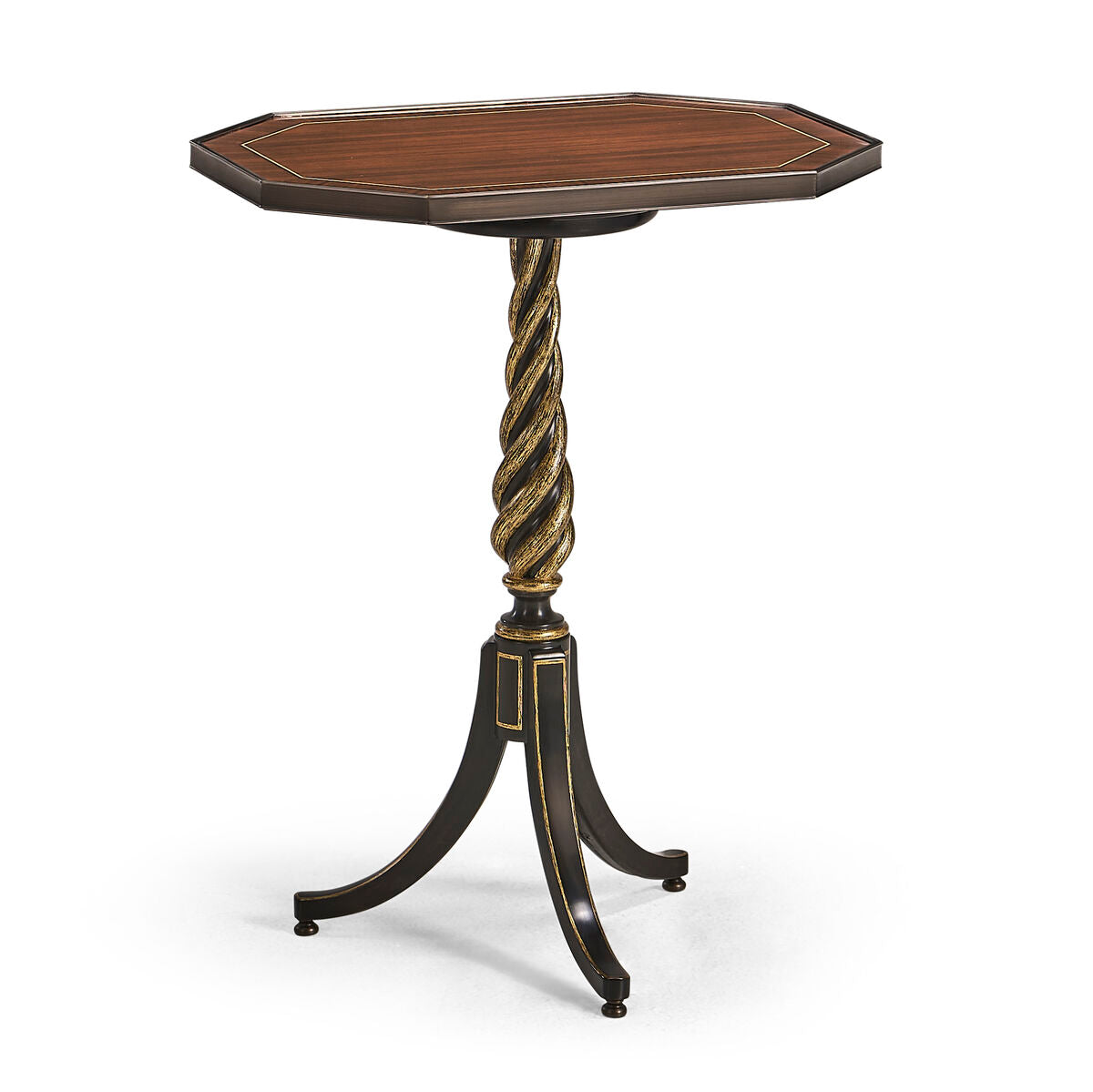 Buckingham Octagonal Side Table ( 495908-CRO )
