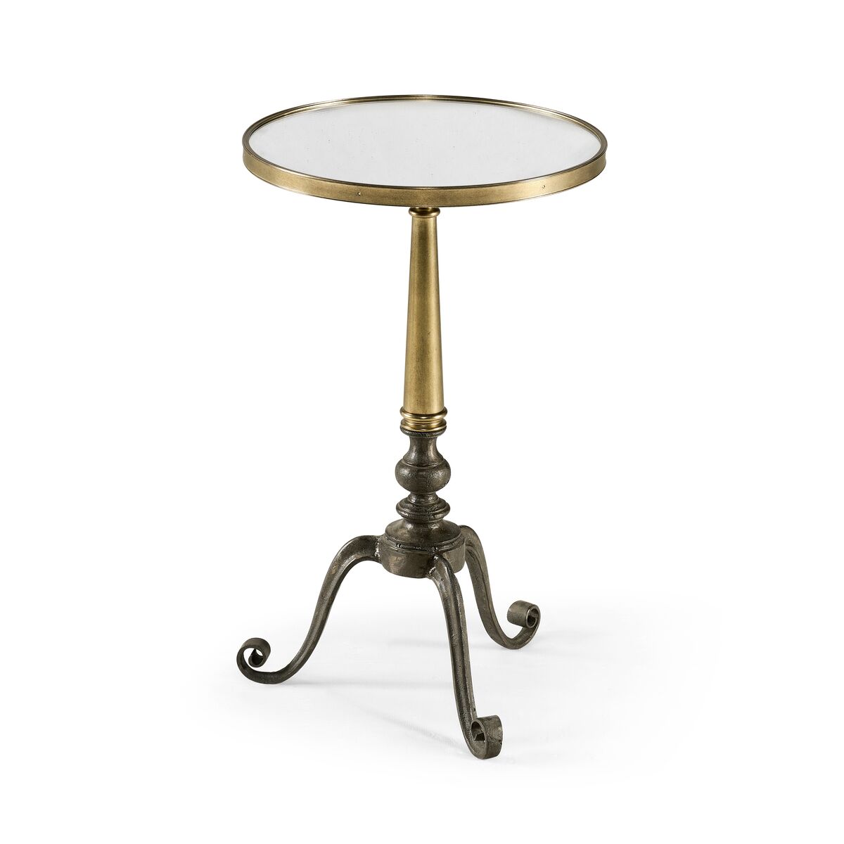 Anitque Brass End Table ( 500062-ABF )