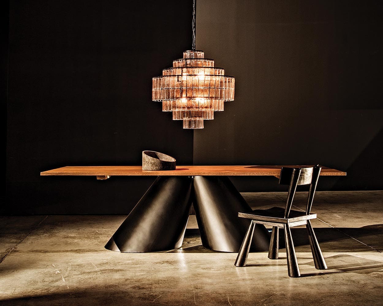 Marshall Bowl in Marble — Noir Furniture