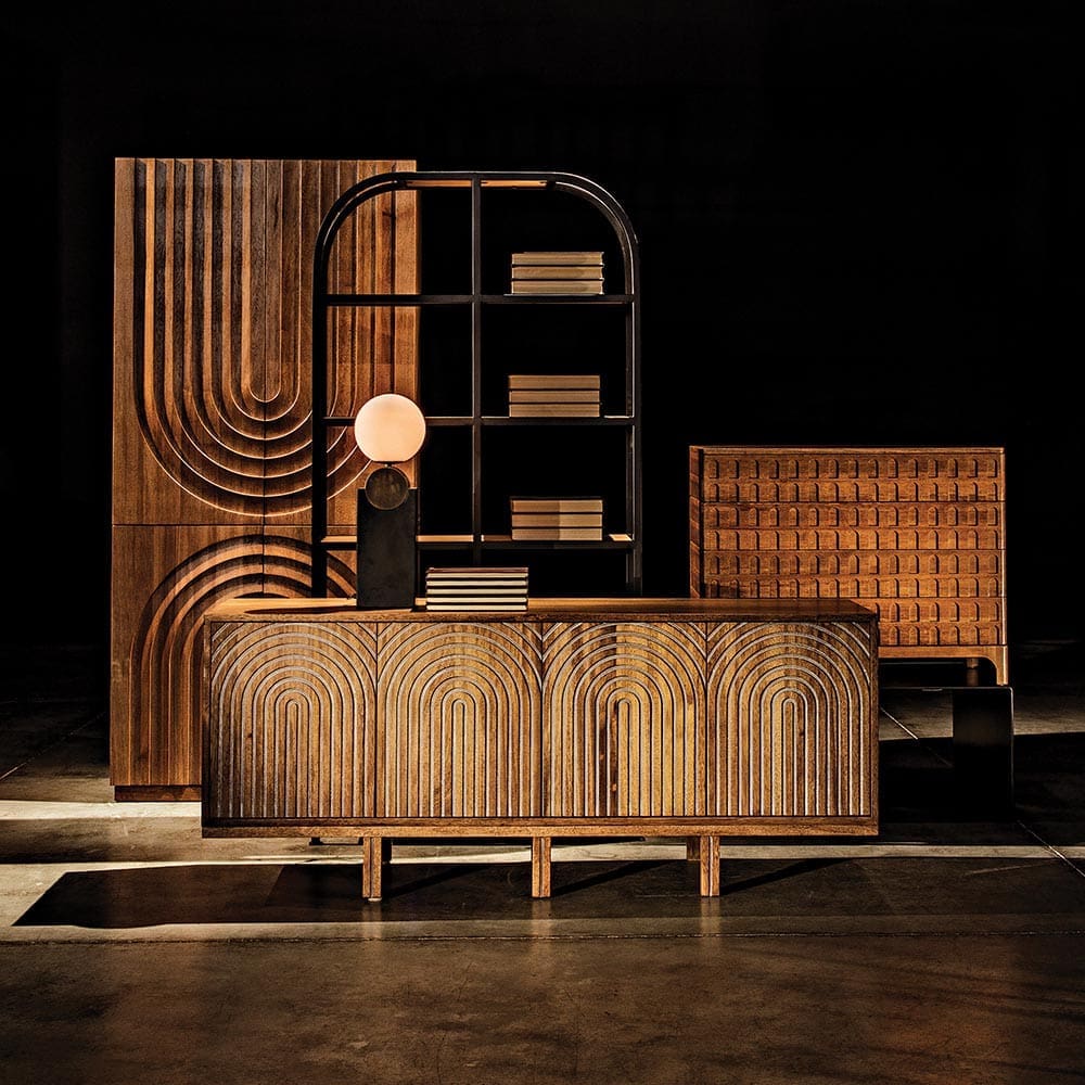 Ryder Sideboard in Dark Walnut — Noir Furniture