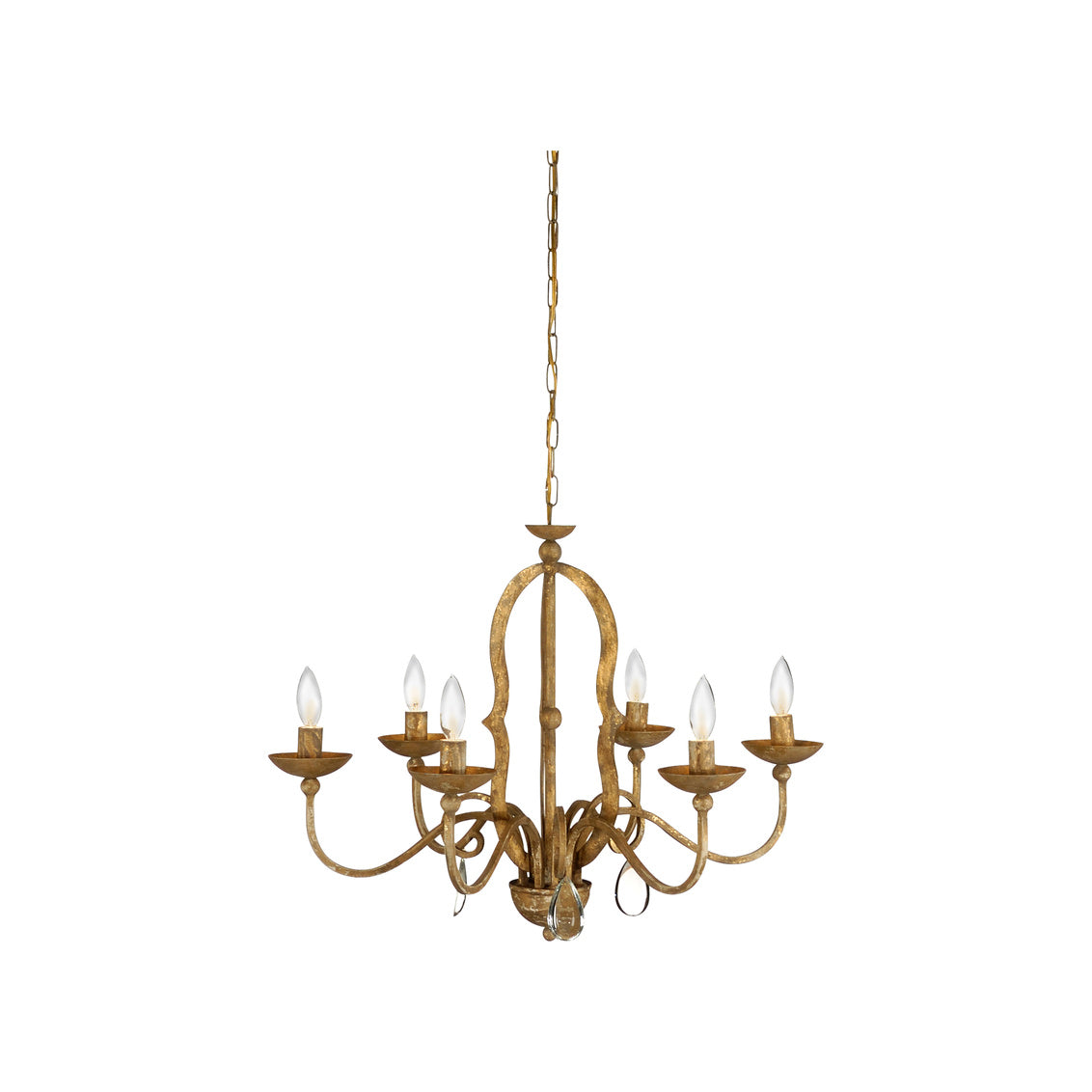 Newport Chandelier in 21 / Wood - Chelsea House