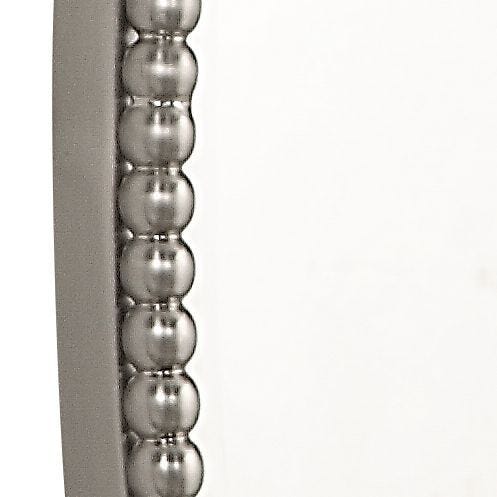 Sherise Oval Mirror, Nickel – Mirrors by Uttermost | Sutter & Vale