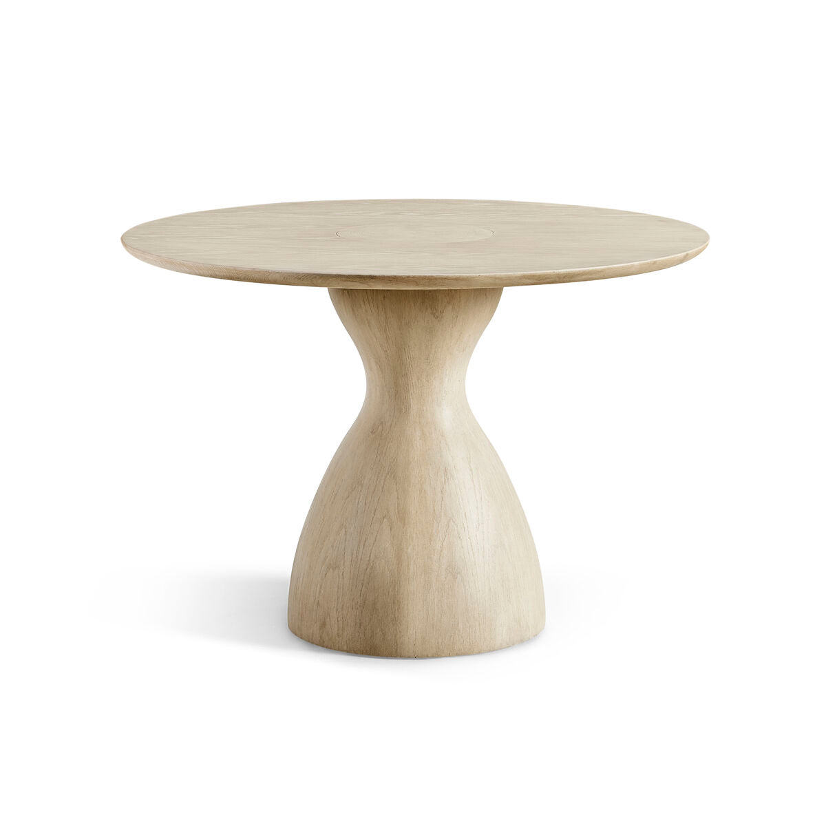 Seamount Oak Pedistal Table