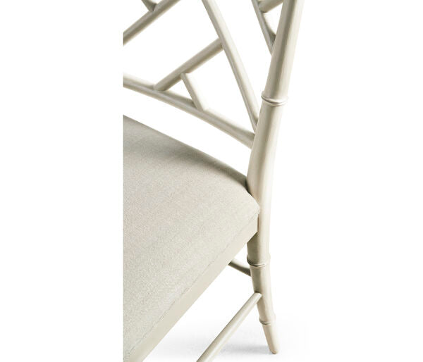 Saros Chippendale Bamboo Side Chair