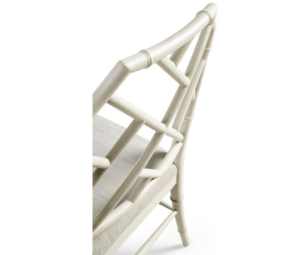 Saros Chippendale Bamboo Side Chair
