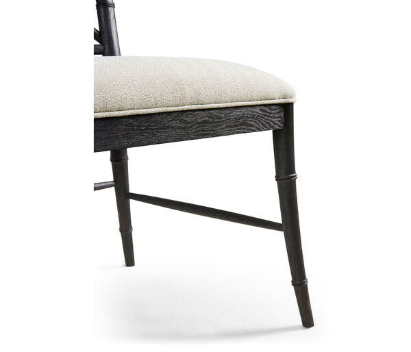 Saros Chippendale Bamboo Side Chair