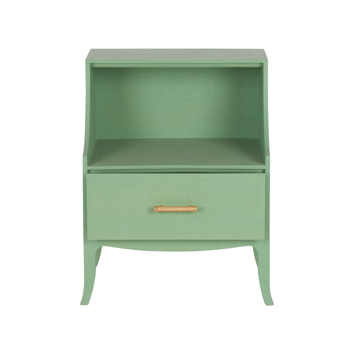 George III Bedside Table - Green in 31 / Wood - Chelsea House