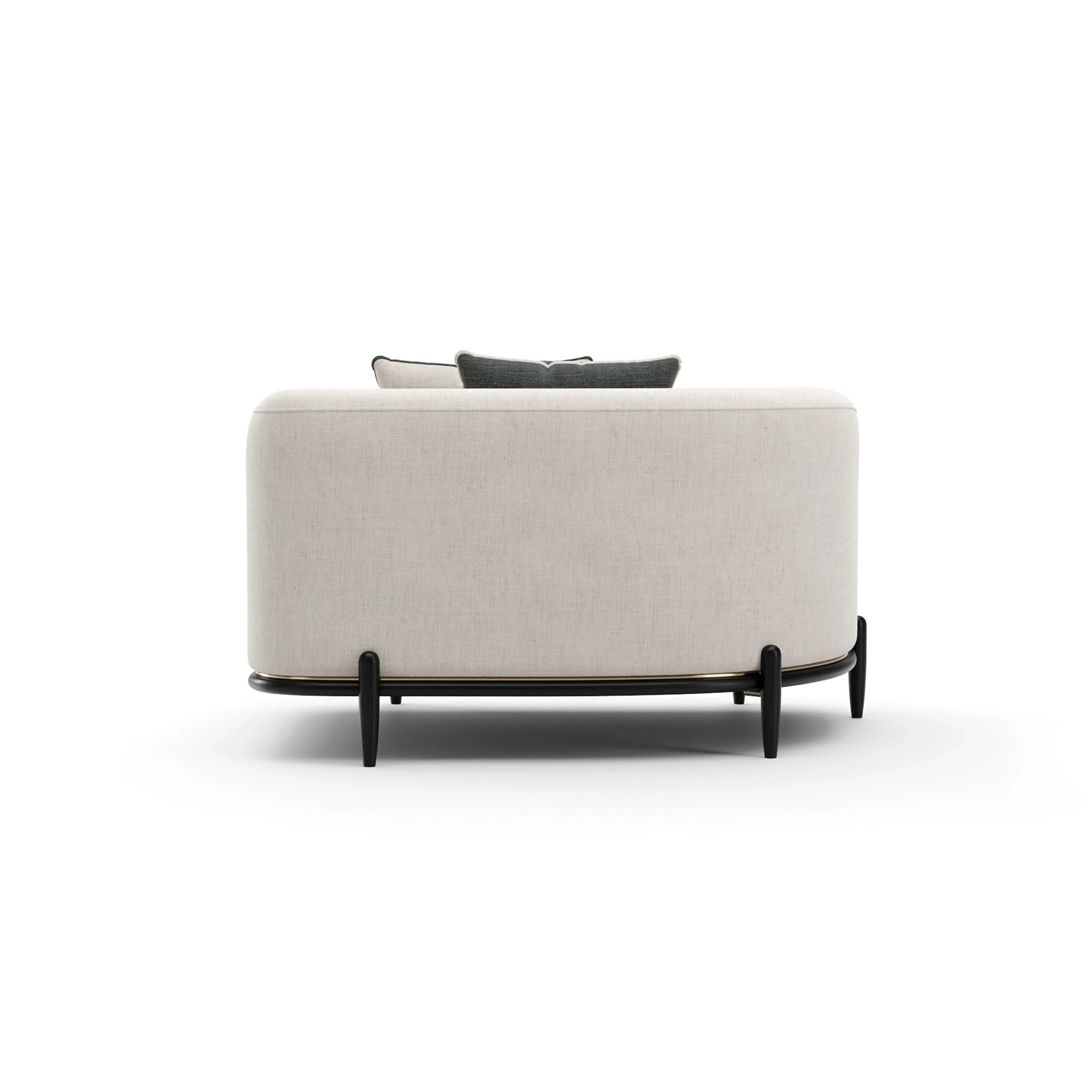 Madera Laf Loveseat - Oatmeal
