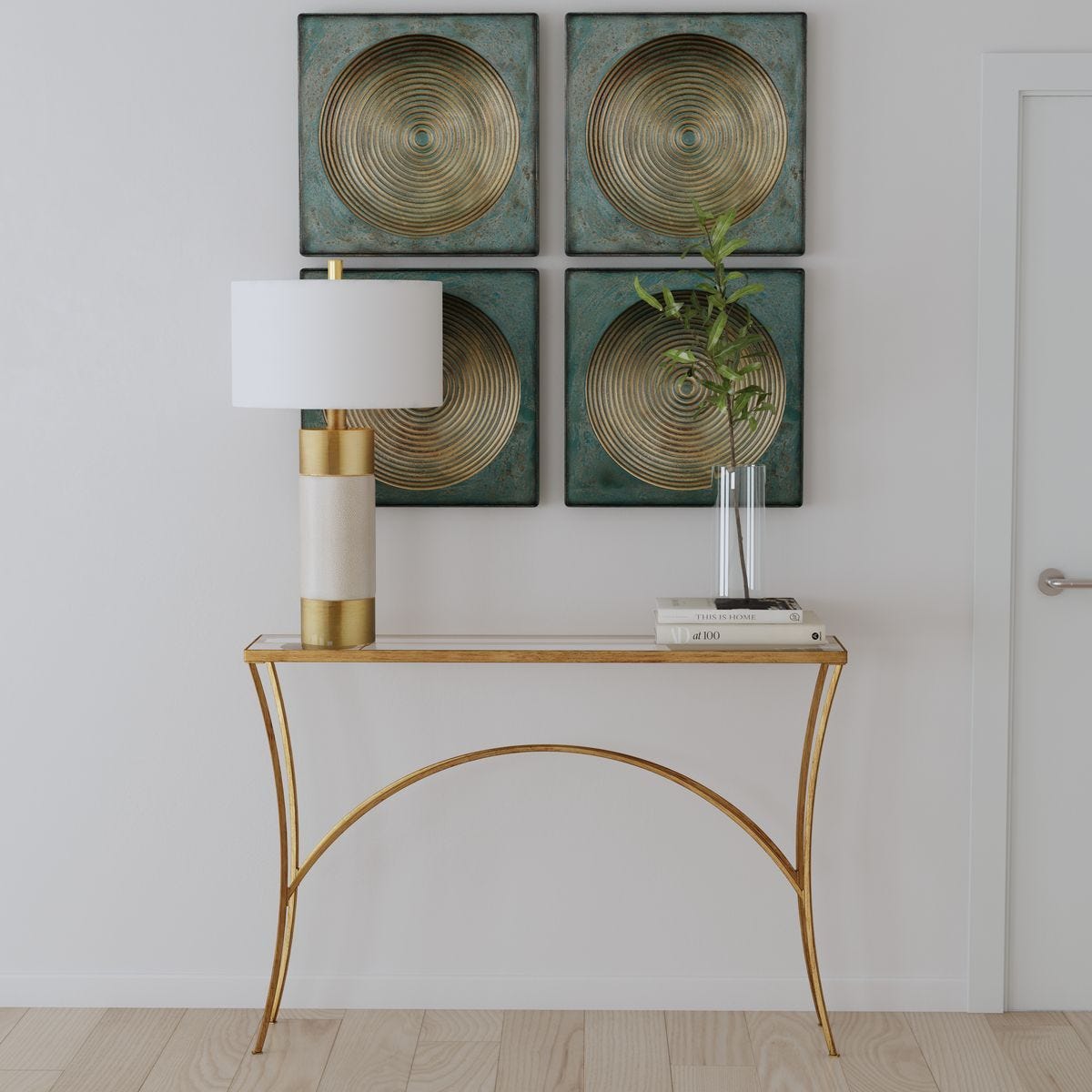 Sybil Metal Wall Decor, S/2 – Wall Decor by Uttermost | Sutter & Vale