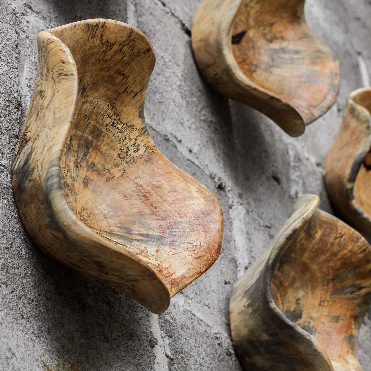 Tamarine Wood Wall Decor, S/3 – Wall Decor by Uttermost | Sutter & Vale