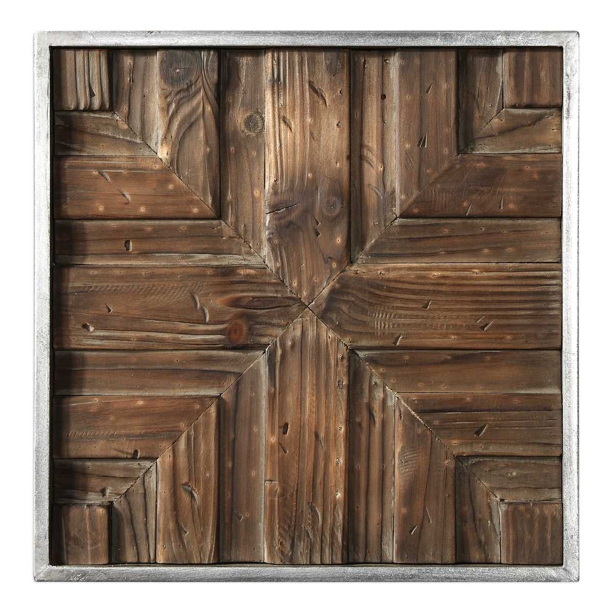 Bryndle Squares Wood Wall Decor, S/9 – Wall Decor by Uttermost | Sutter & Vale