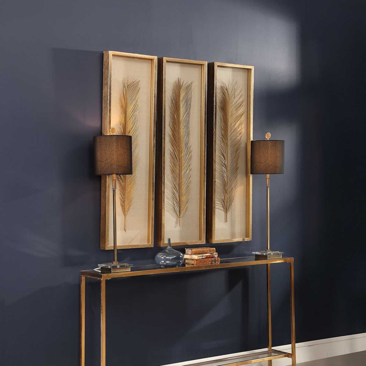 Palma Shadow Boxes, S/3 – Wall Decor by Uttermost | Sutter & Vale