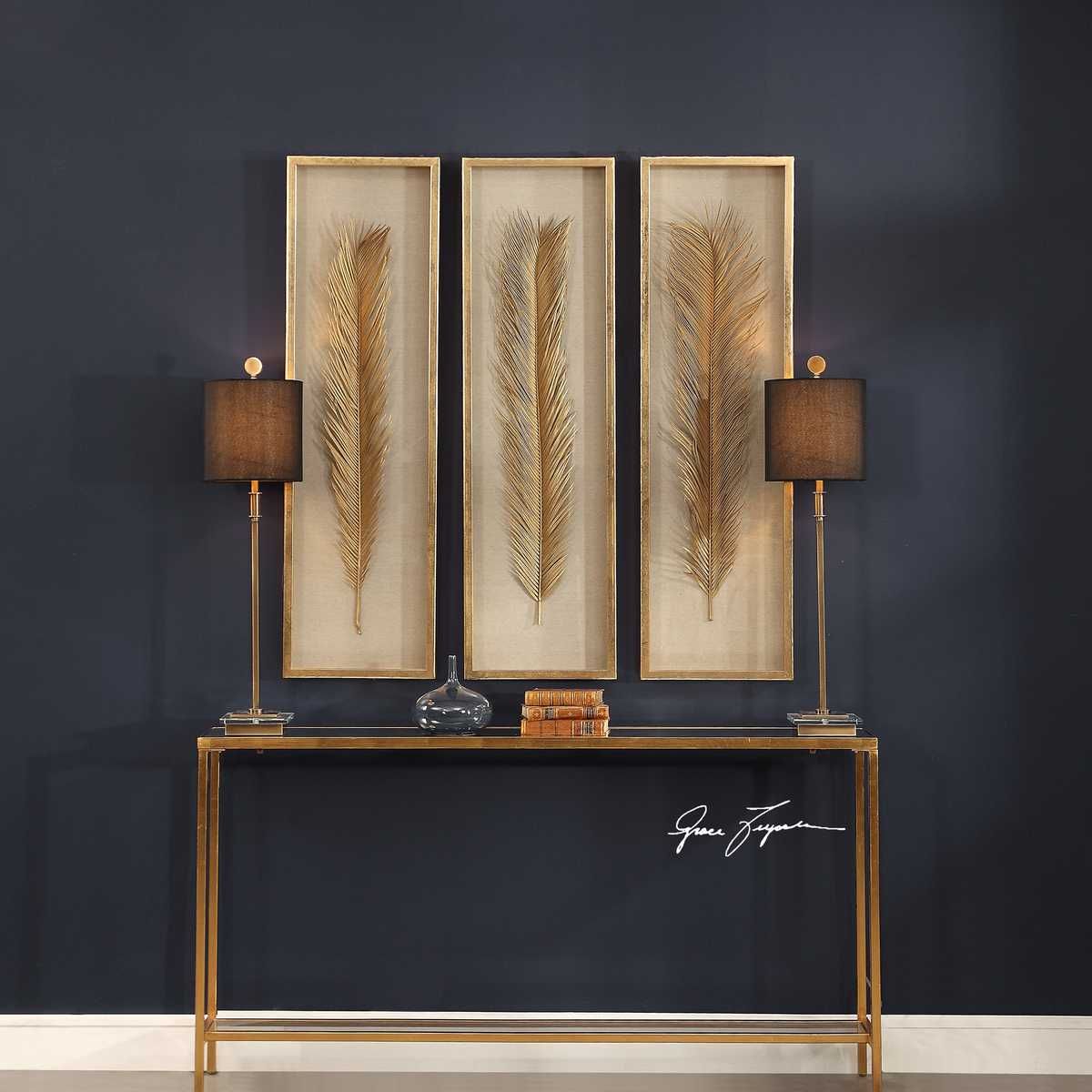 Palma Shadow Boxes, S/3 – Wall Decor by Uttermost | Sutter & Vale