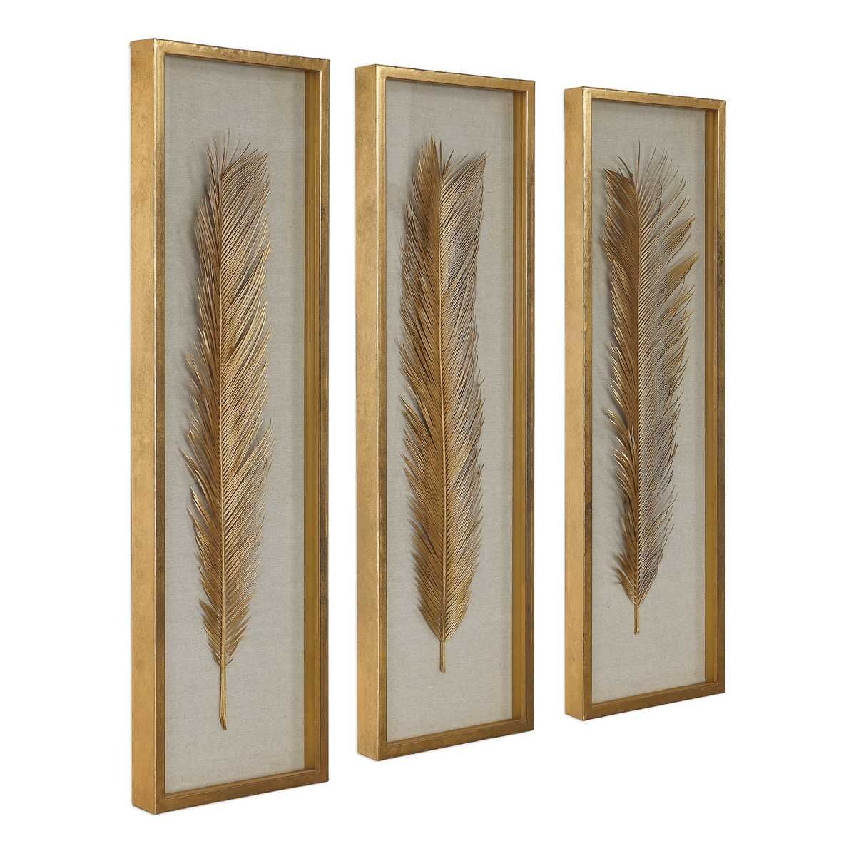 Palma Shadow Boxes, S/3 – Wall Decor by Uttermost | Sutter & Vale