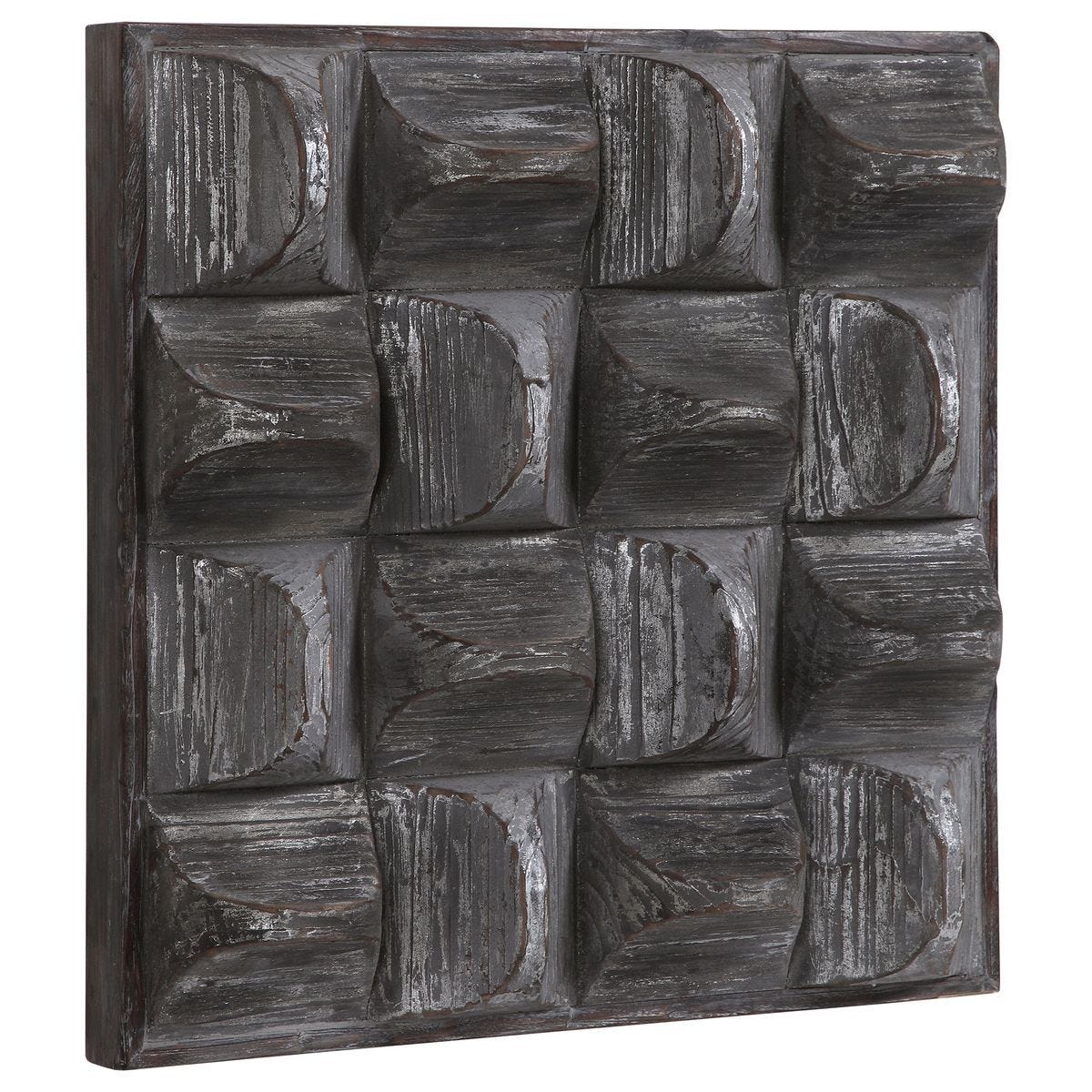 Pickford Wood Wall Decor, Gray – Wall Decor by Uttermost | Sutter & Vale