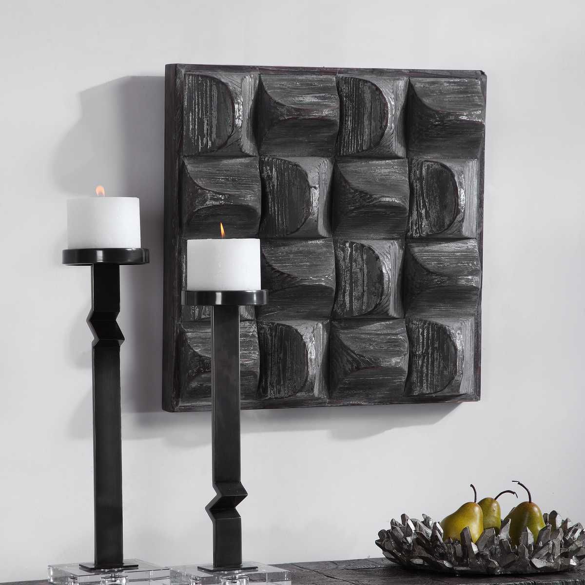 Pickford Wood Wall Decor, Gray – Wall Decor by Uttermost | Sutter & Vale