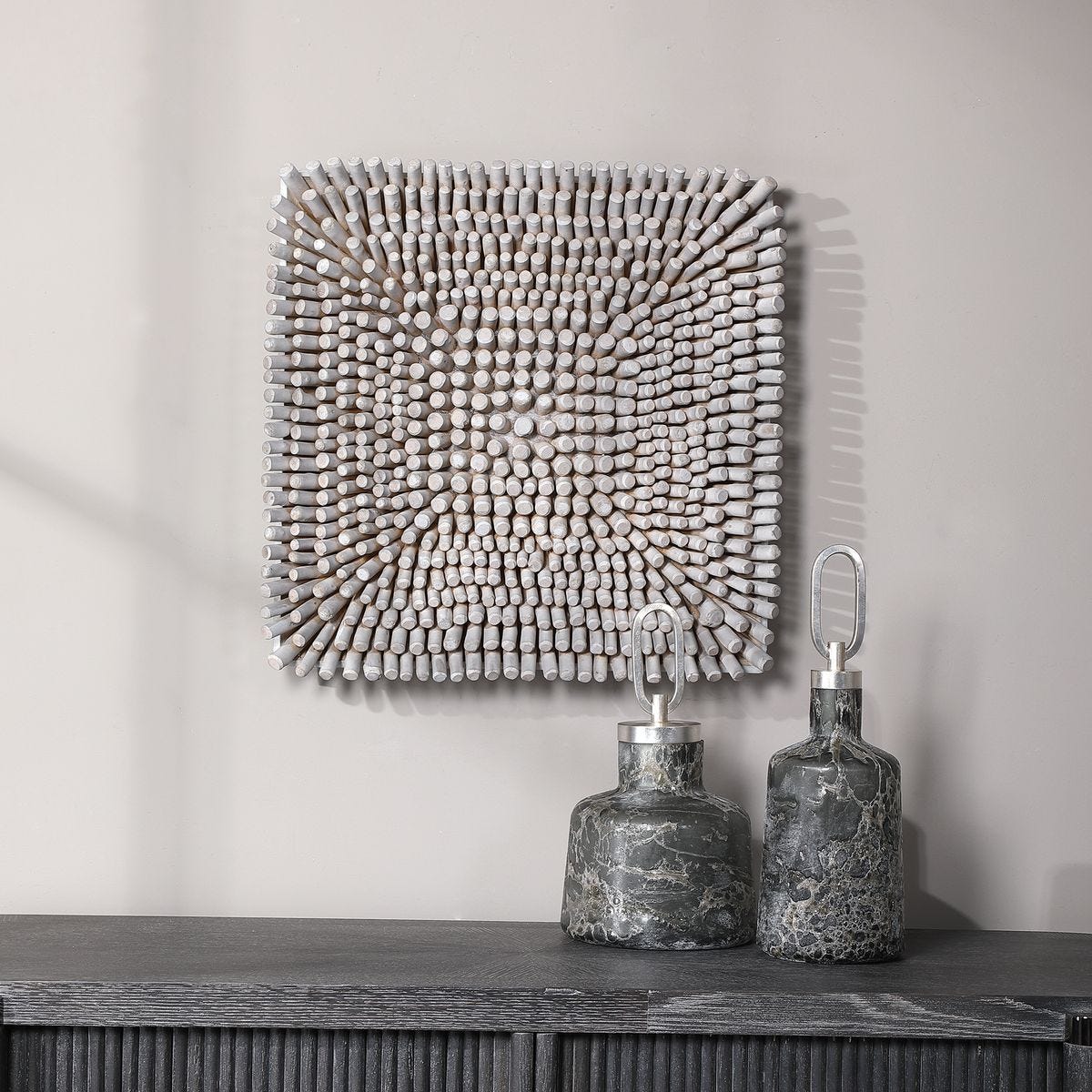 Portside Wood Wall Panel, Gray – Wall Decor by Uttermost | Sutter & Vale