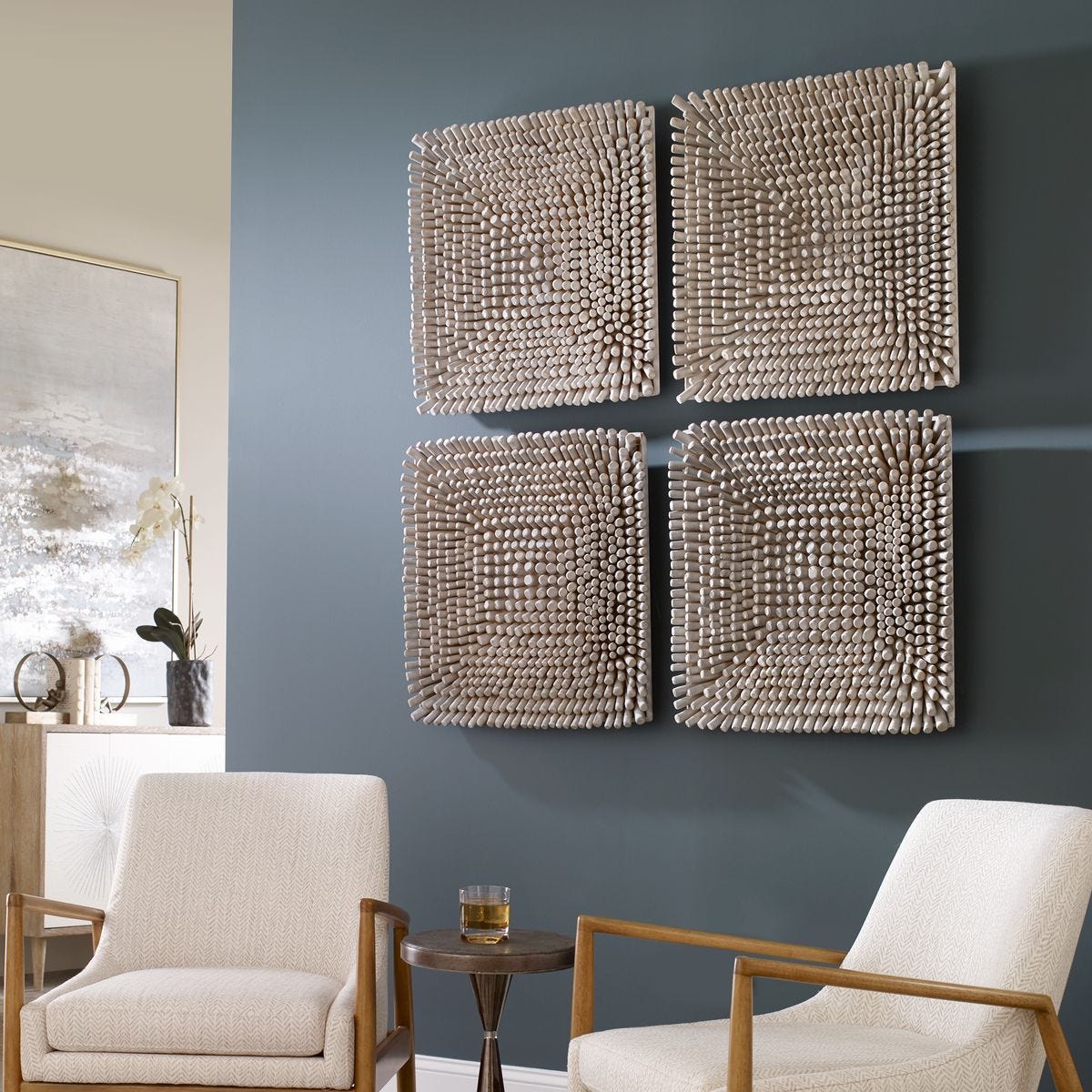 Portside Wood Wall Panel, Gray – Wall Decor by Uttermost | Sutter & Vale