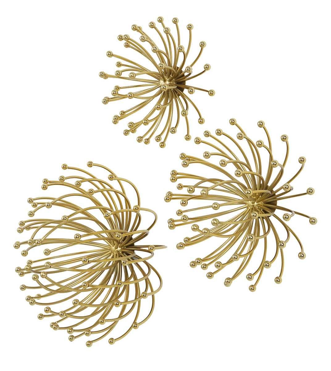 Aga Metal Wall Decor, S/3 – Wall Decor by Uttermost | Sutter & Vale