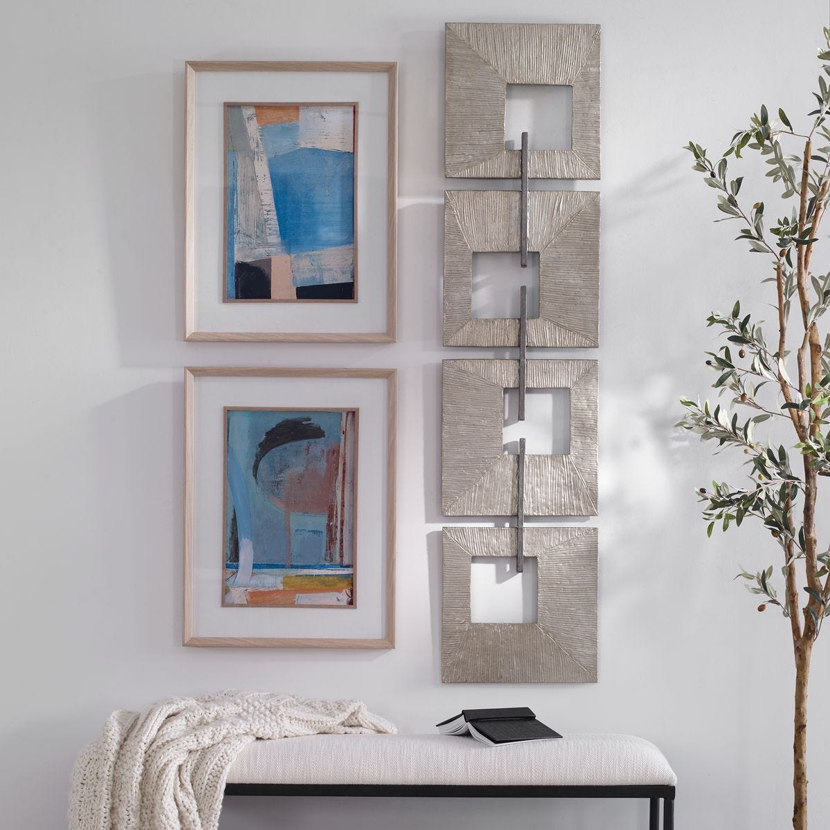 Linked Metal Wall Decor – Wall Decor by Uttermost | Sutter & Vale
