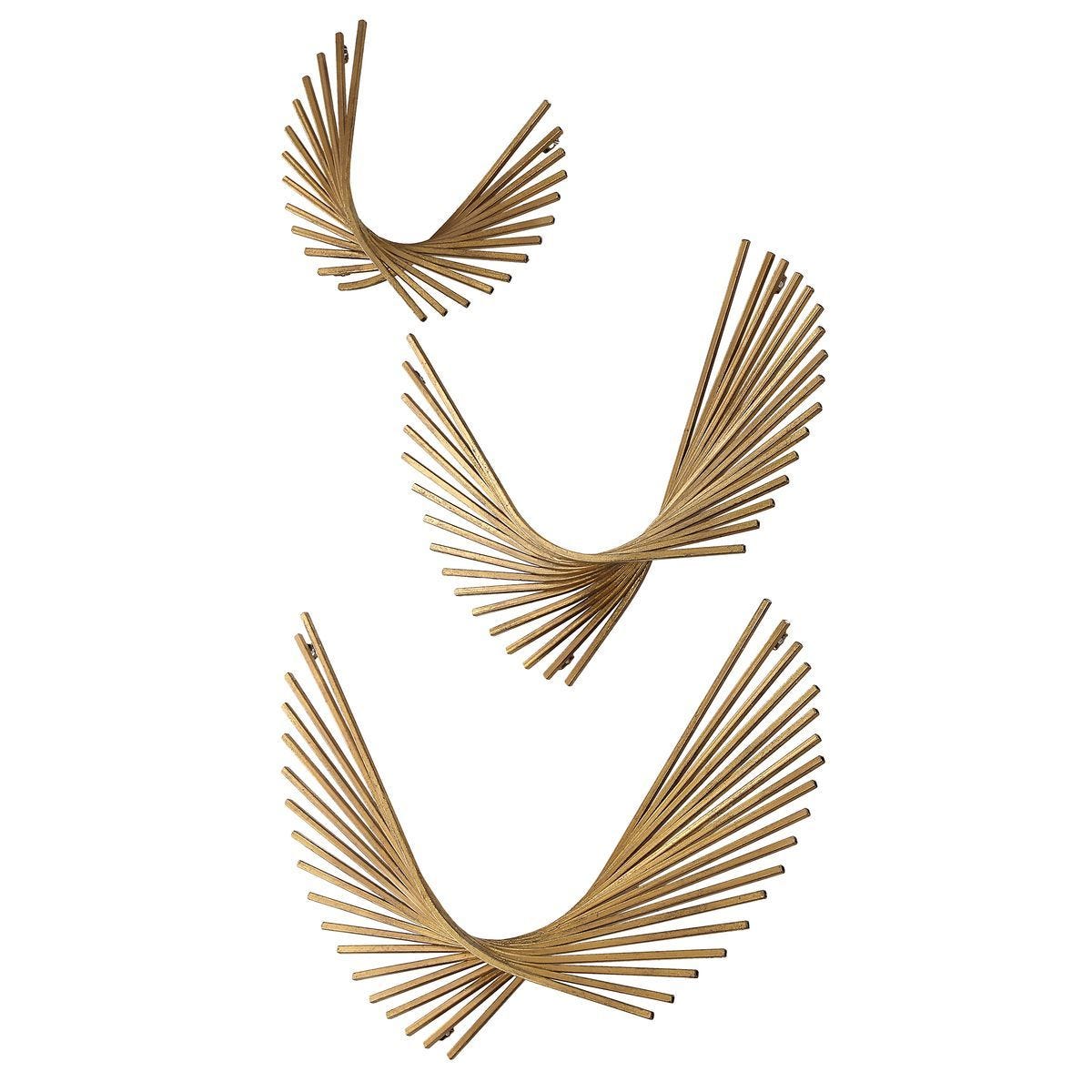 Coreograph Metal Wall Decor, S/3 – Wall Decor by Uttermost | Sutter & Vale