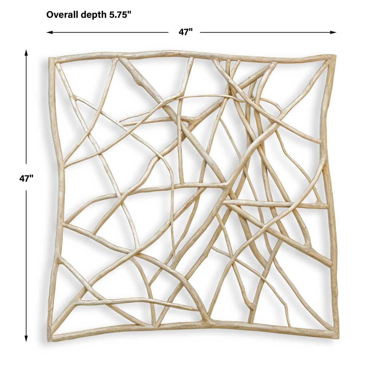 Tangled Up Indoor-Outdoor Wall Decor – Wall Decor by Uttermost | Sutter & Vale