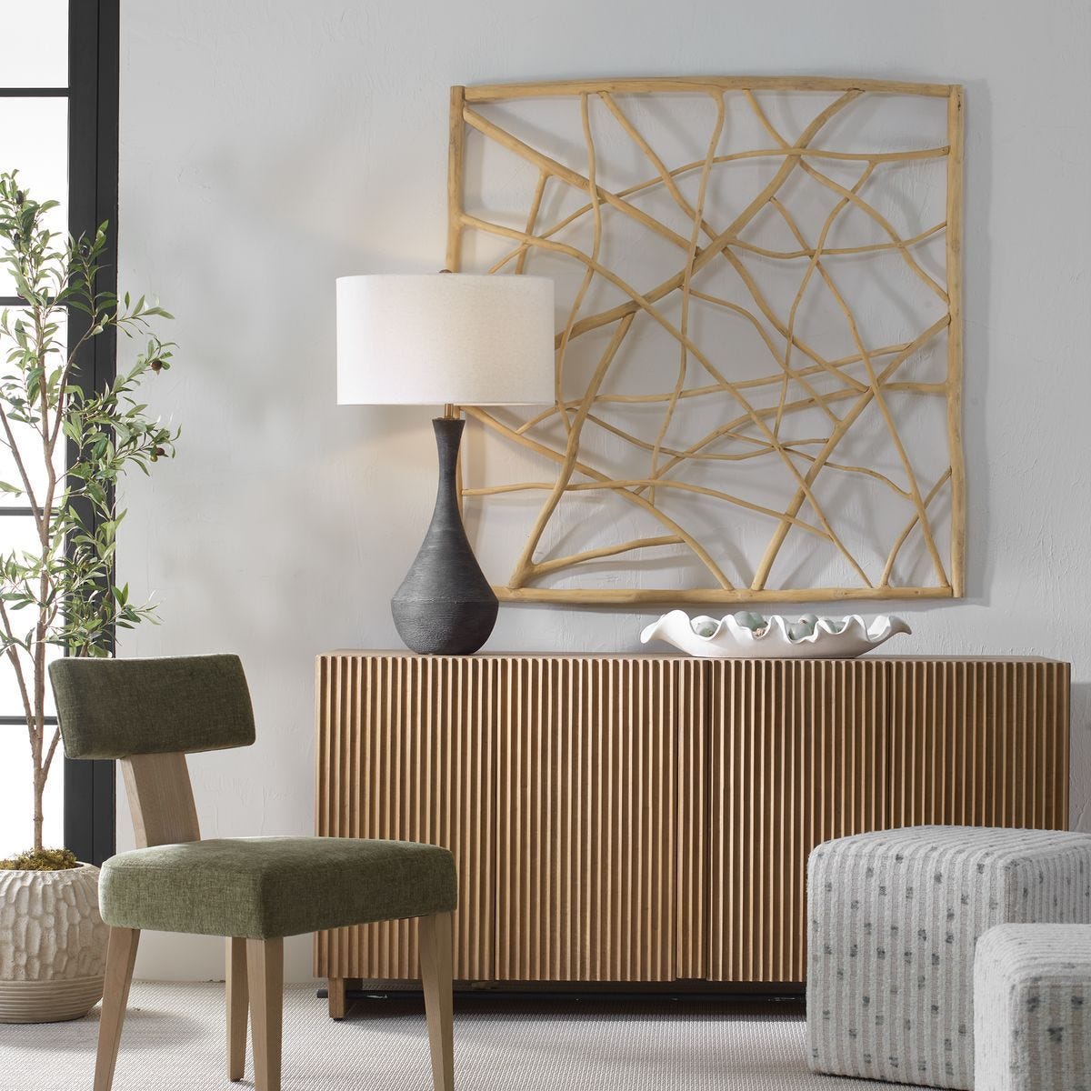 Tangled Up Indoor-Outdoor Wall Decor – Wall Decor by Uttermost | Sutter & Vale