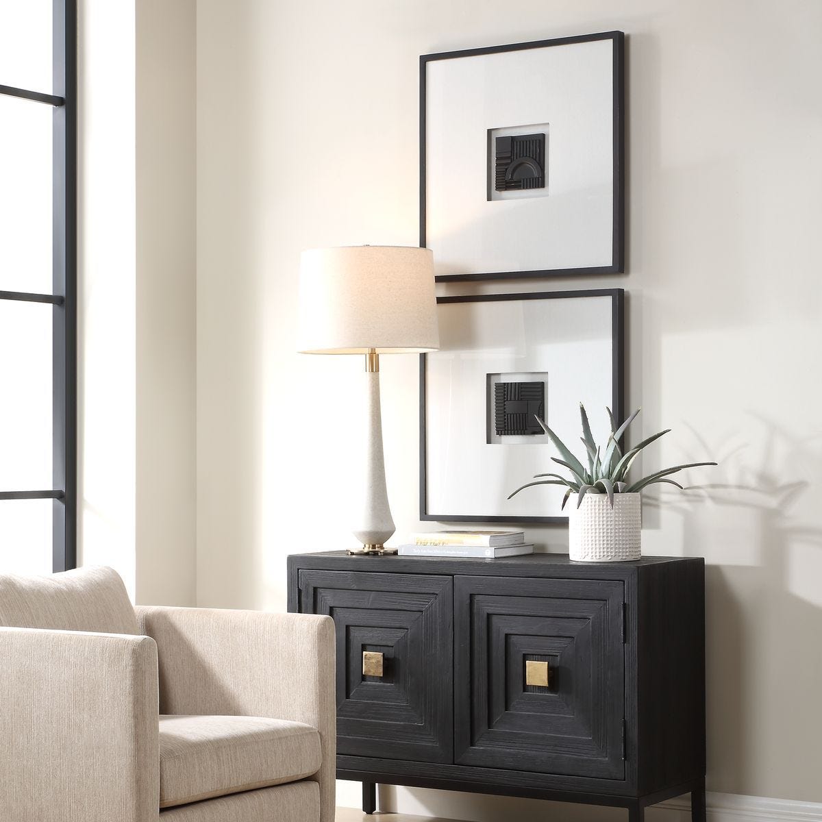 Origins Shadow Boxes, S/2 – Wall Decor by Uttermost | Sutter & Vale