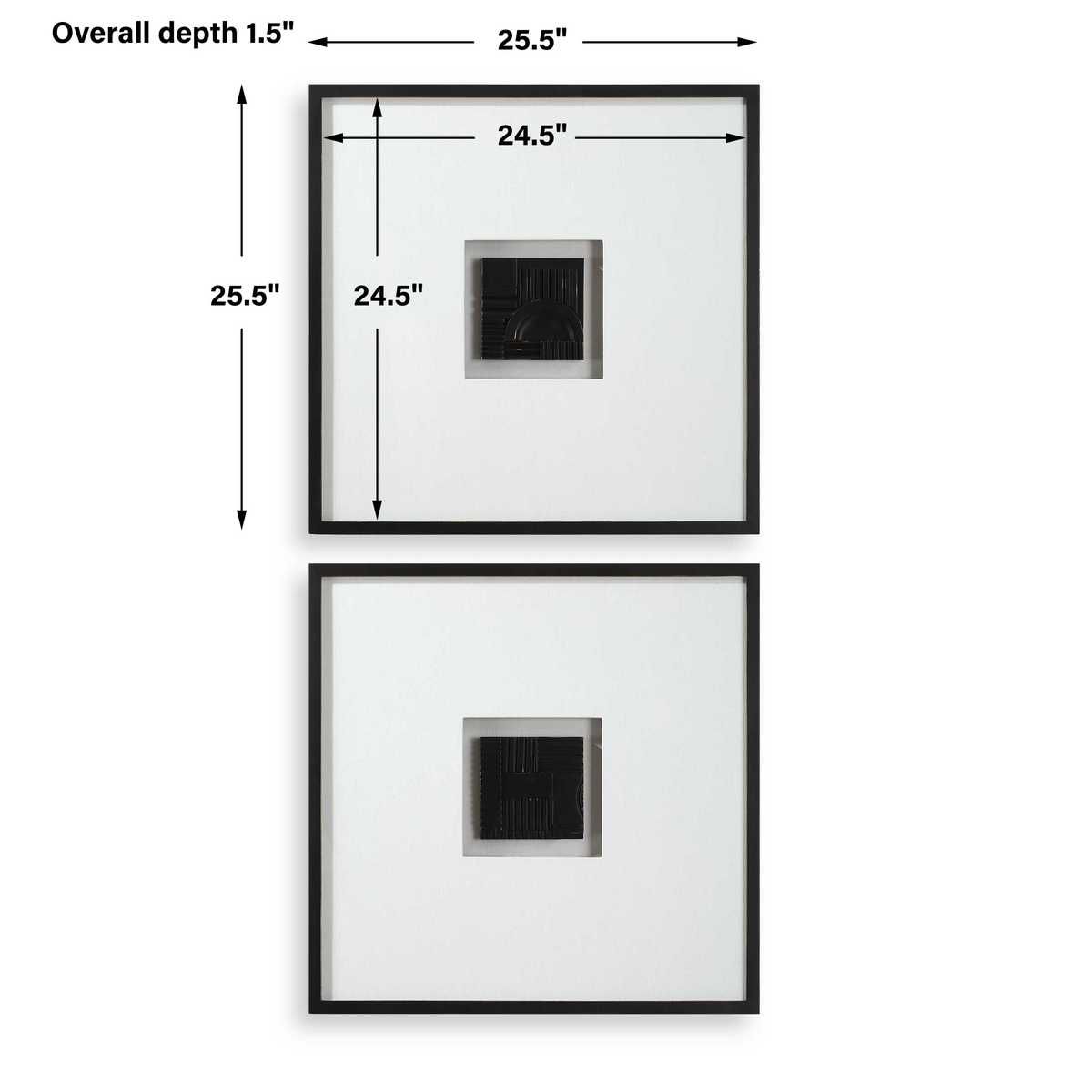 Origins Shadow Boxes, S/2 – Wall Decor by Uttermost | Sutter & Vale