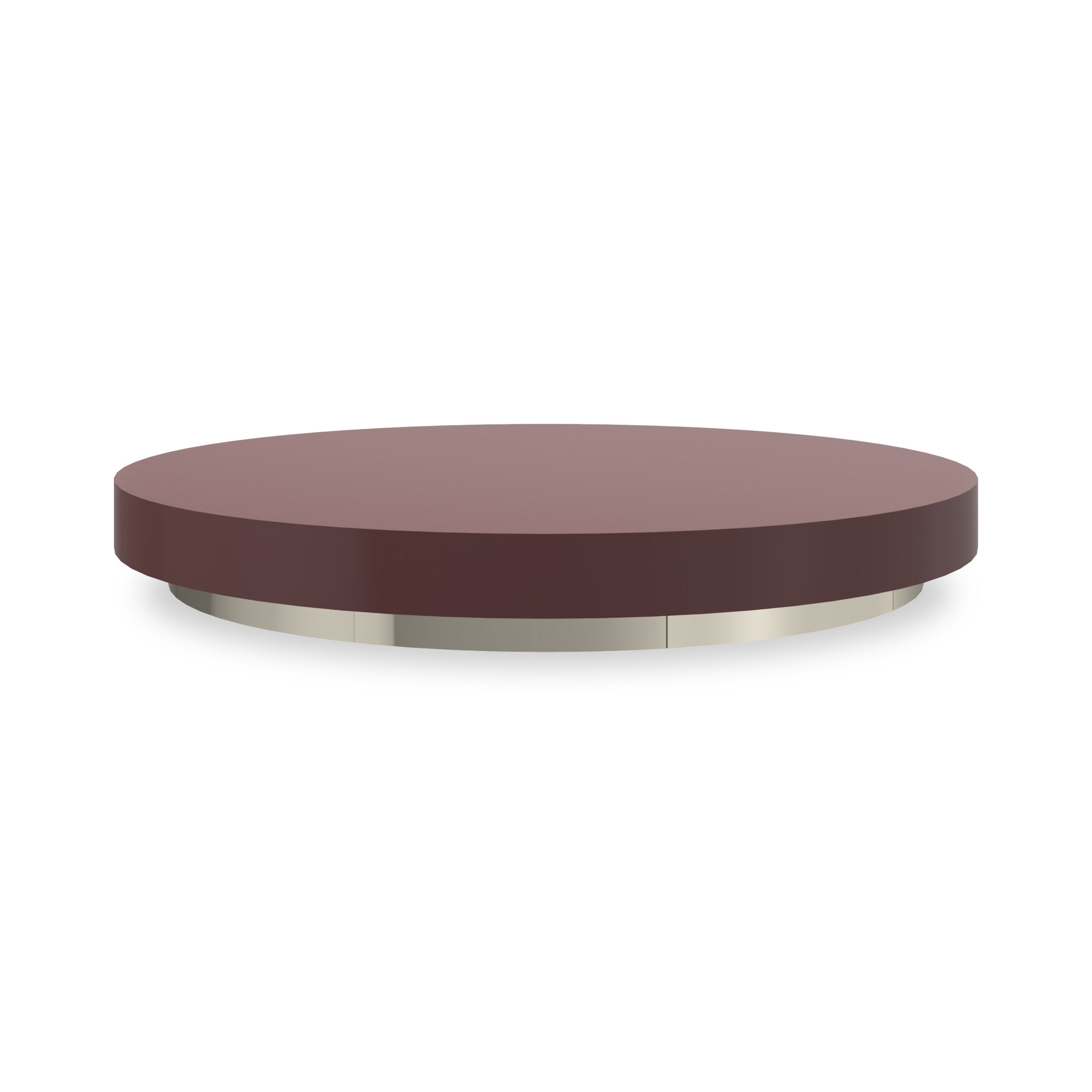 Radius Cocktail Round Accent Tray – Cocktail Tables by Caracole | Sutter & Vale