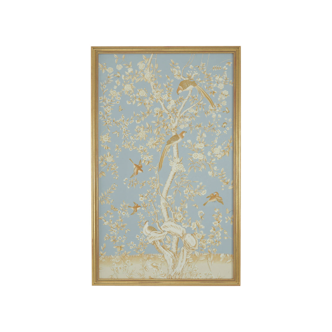 Phila Panel Blue - A W in 64 / Silk - Chelsea House