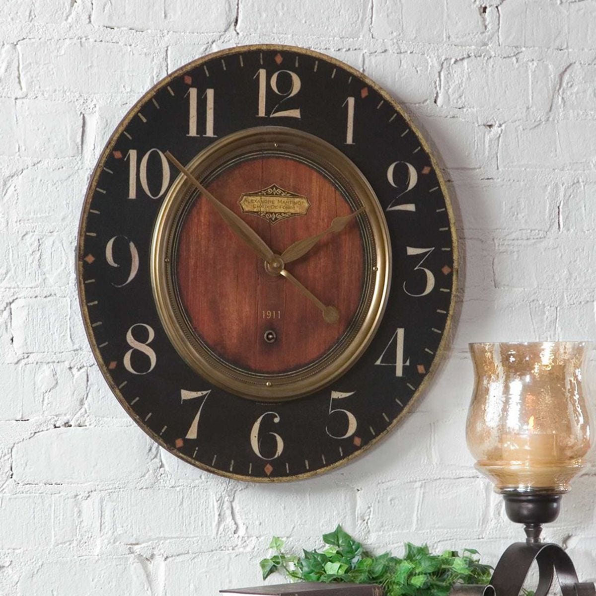 Alexandre Martinot 23" Wall Clock – Wall Decor by Uttermost | Sutter & Vale