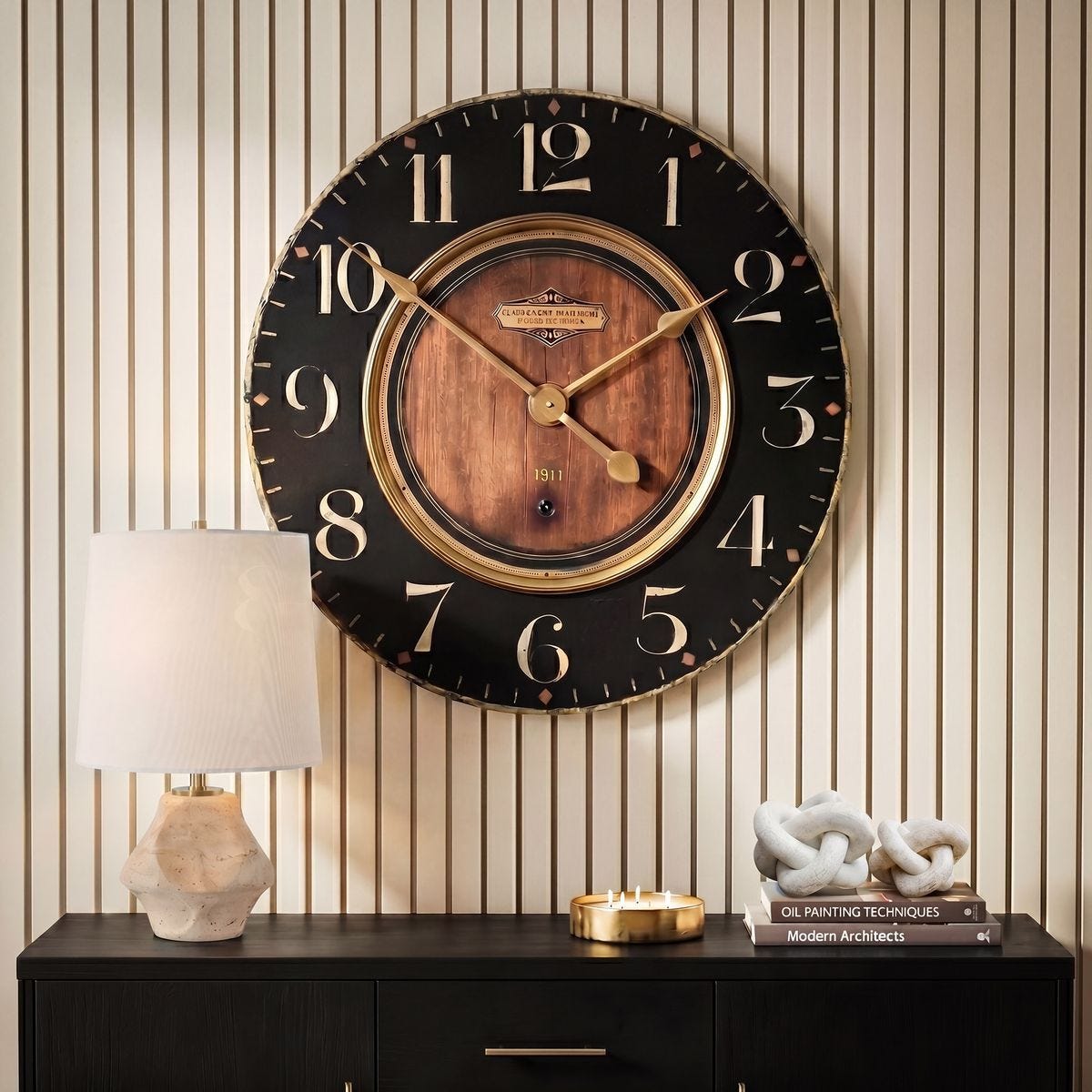 Alexandre Martinot 23" Wall Clock – Wall Decor by Uttermost | Sutter & Vale