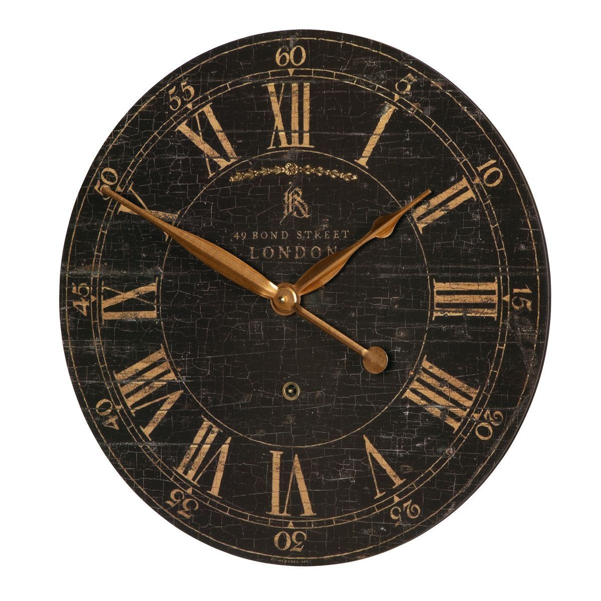 Bond Street 18" Wall Clock – Wall Decor by Uttermost | Sutter & Vale