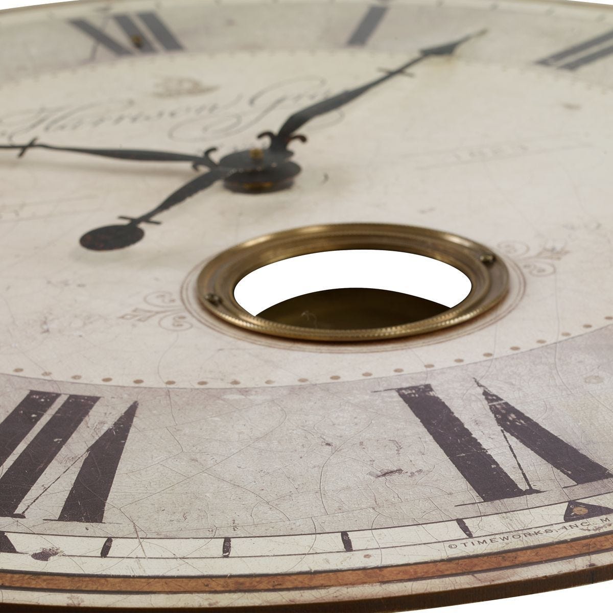 Harrison Gray 30" Wall Clock – Wall Decor by Uttermost | Sutter & Vale
