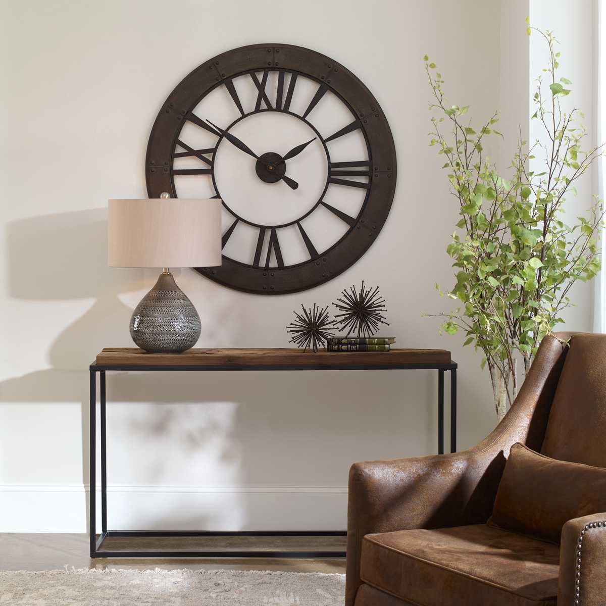 Ronan Wall Clock – Wall Decor by Uttermost | Sutter & Vale