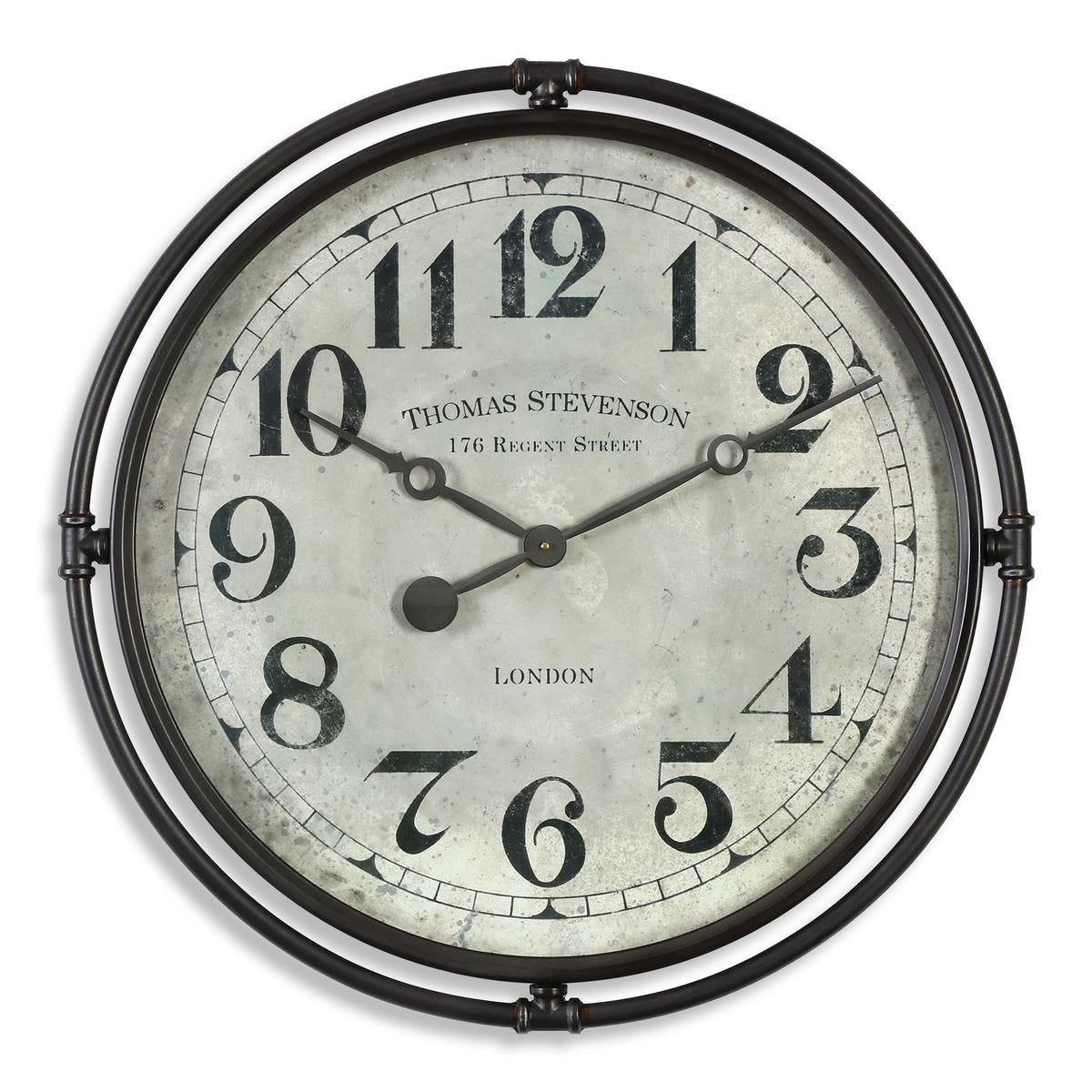 Nakul Wall Clock – Wall Decor by Uttermost | Sutter & Vale