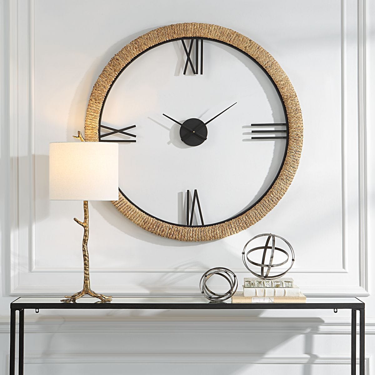 Montecito Wall Clock – Wall Decor by Uttermost | Sutter & Vale