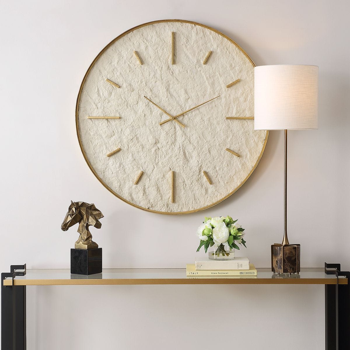Stone Serenity, Clock – Wall Decor by Uttermost | Sutter & Vale