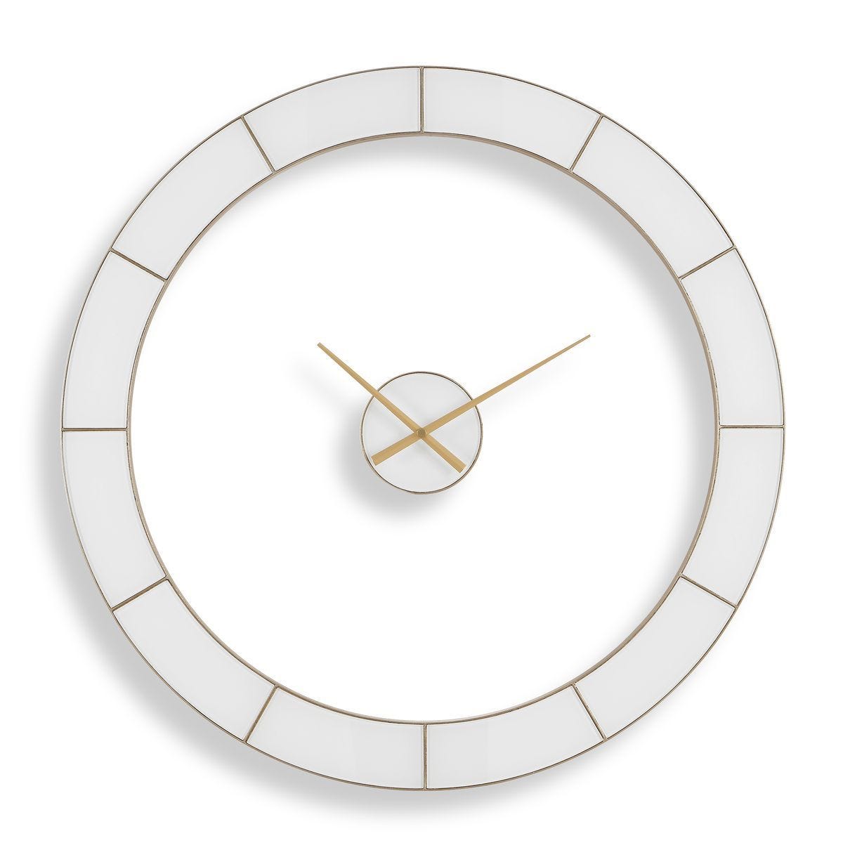 Ivory Halo Wall Clock – Wall Decor by Uttermost | Sutter & Vale