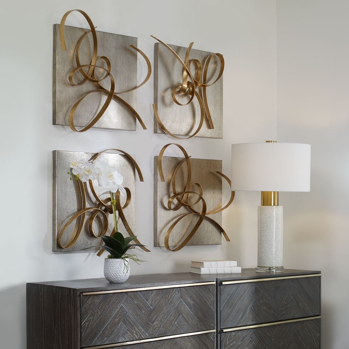 Harmony Metal Wall Decor, S/2 – Wall Decor by Uttermost | Sutter & Vale