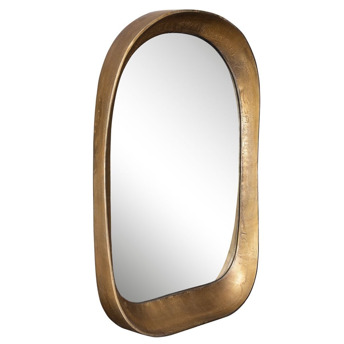 Bradano Arch Mirror, Brass – Mirrors by Uttermost | Sutter & Vale